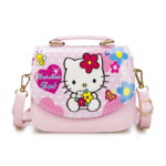 Sac à main Hello Kitty papillon rose