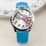 Montre Hello Kitty femme bleu