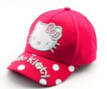 Casquette Hello Kitty pois rouge