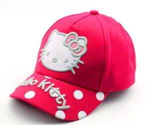 Casquette Hello Kitty pois rouge