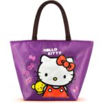 Sac à main Hello Kitty fourre-tout violet