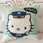 Coussin Hello Kitty Pilote