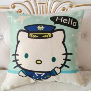 Coussin Hello Kitty Pilote