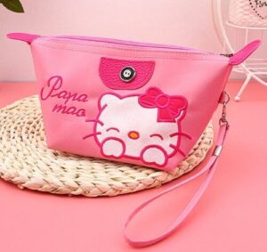 Trousse de maquillage Hello Kitty papa mao rose