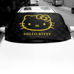 Pare-soleil Hello Kitty noir