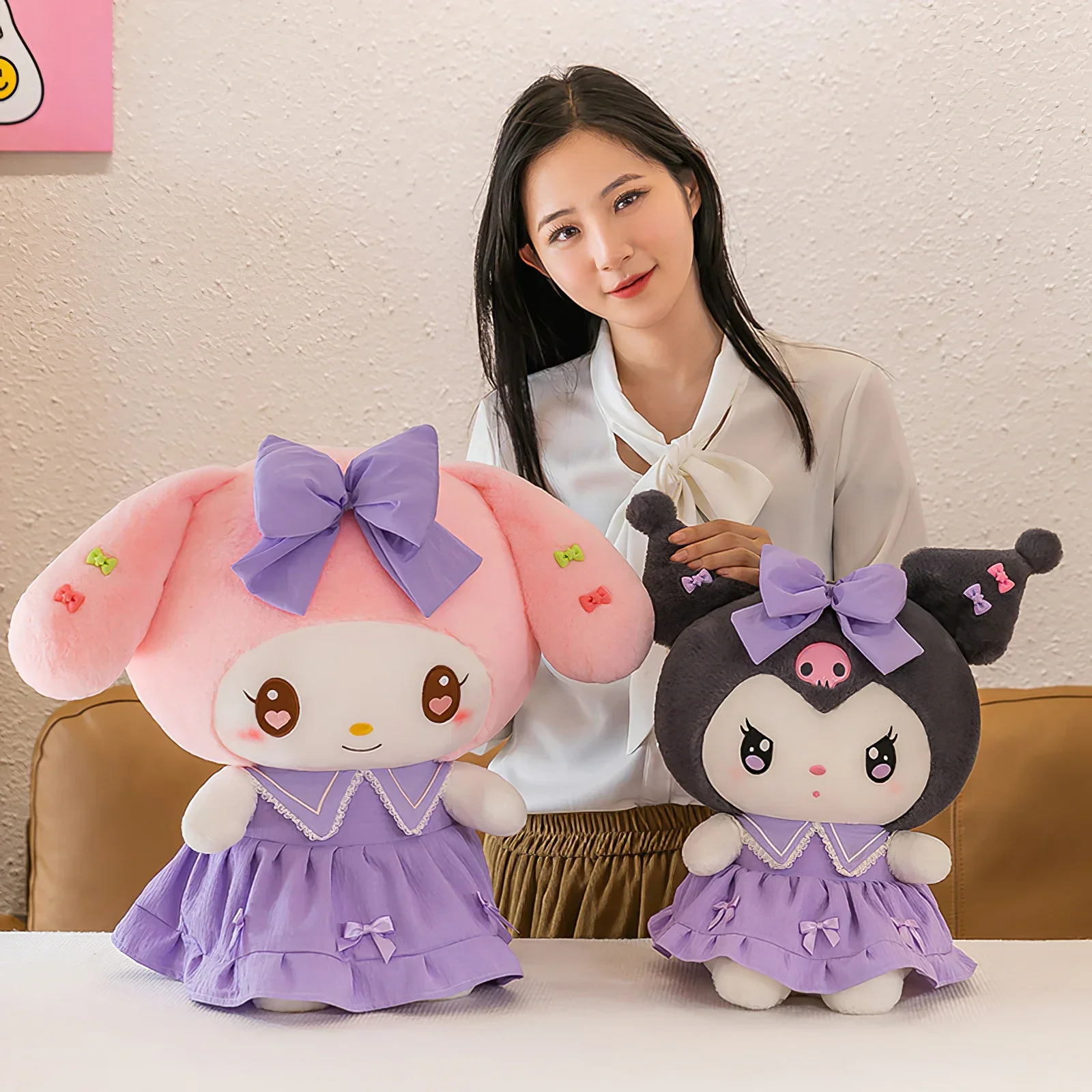 Peluche My Melody violet – Image 2