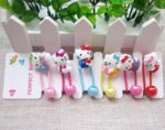 Lot de 6 élastiques Hello Kitty perle