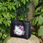 Sac à main Hello Kitty simple noir