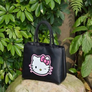 Sac à main Hello Kitty simple noir