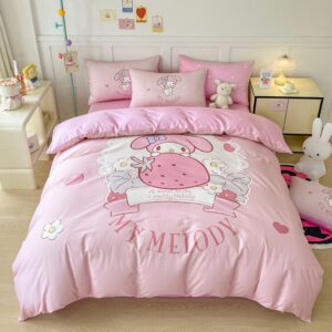 Parure de lit My Melody rose