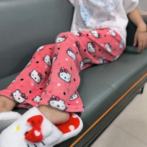 Pantalon de pyjama Hello Kitty rose bonbon