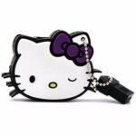 Clé USB Hello Kitty clin d'œil violet