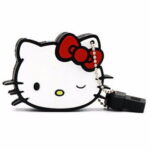 Clé USB Hello Kitty clin d'œil rouge