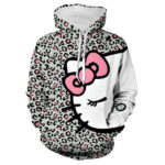 Pull Hello Kitty hiver léopard