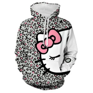 Pull Hello Kitty hiver léopard