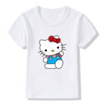 T-shirt Hello Kitty salopette