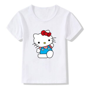 T-shirt Hello Kitty salopette