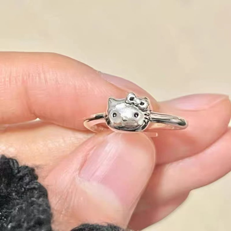 Bague Hello Kitty métal