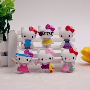 Figurines Hello Kitty Summer x6