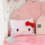 Coussin Hello Kitty blanc