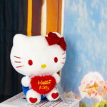 Peluche Hello Kitty cœur