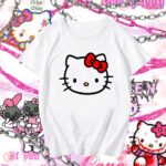 T-shirt Hello Kitty rouge