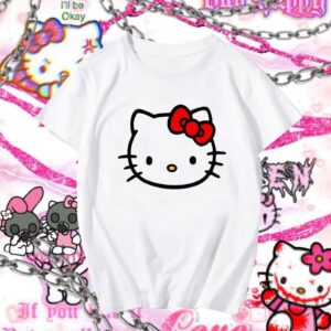 T-shirt Hello Kitty rouge