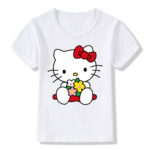 T-shirt Hello Kitty Flower enfant