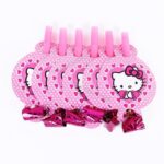 Sifflet en rouleau Hello Kitty rose x6