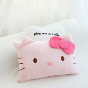 Coussin Hello Kitty rose
