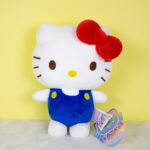 Peluche Hello Kitty bleu