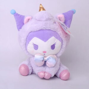 Peluche Kuromi violet 20 cm