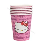Gobelet en carton Hello Kitty x10