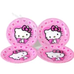 6 assiettes Hello Kitty 18 cm