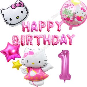 Kit de ballons Hello Kitty kawaii