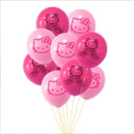 Ballons Hello Kitty rose 10 pièces