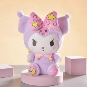 Peluche Kuromi Rose Kaiwaii 20 cm