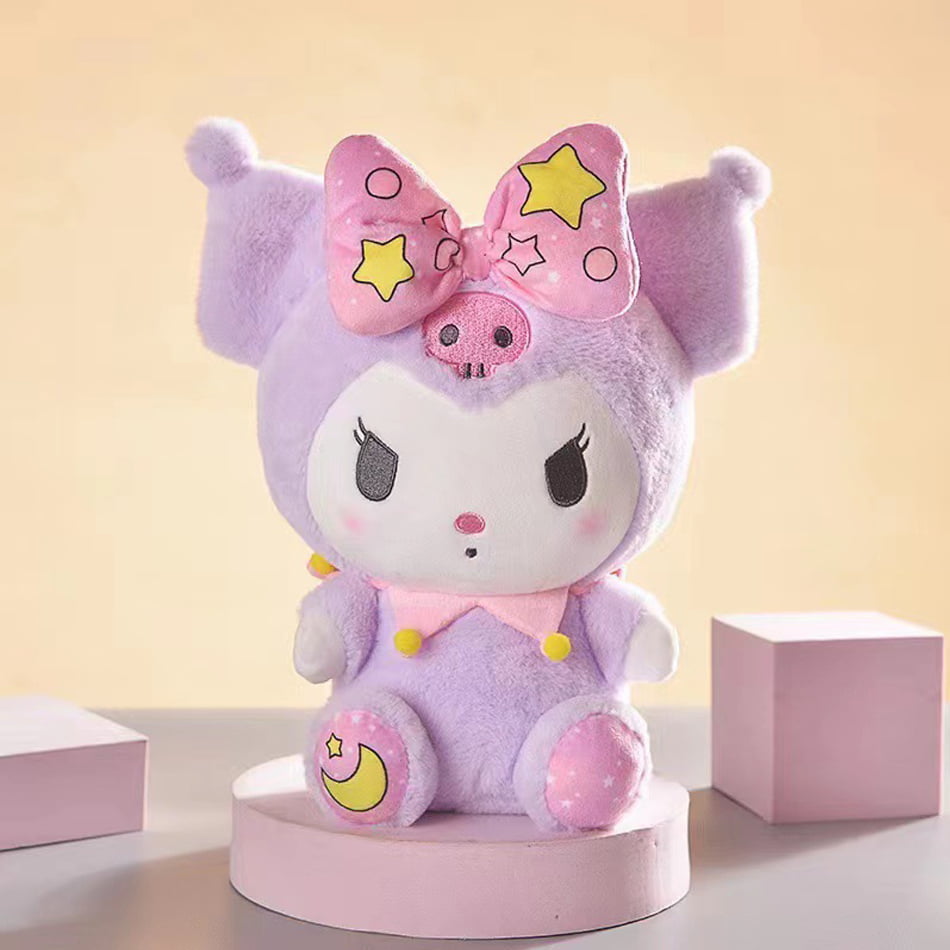 Peluche Kuromi Rose Kaiwaii 20 cm