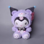 Peluche Kuromi tendre 20 cm
