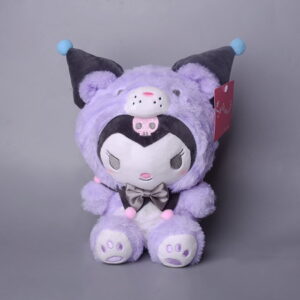 Peluche Kuromi tendre 20 cm