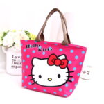 Sac à main Hello Kitty pois rose