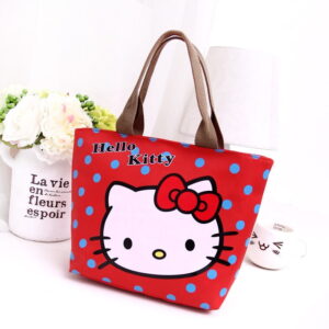 Sac à main Hello Kitty pois rouge