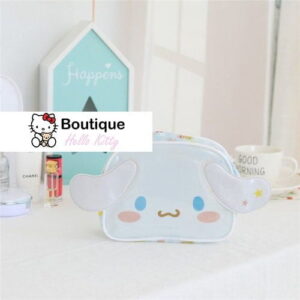 Trousse de toilette Hello Kitty emoji blanc