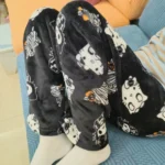 Pantalon de pyjama Hello Kitty noir