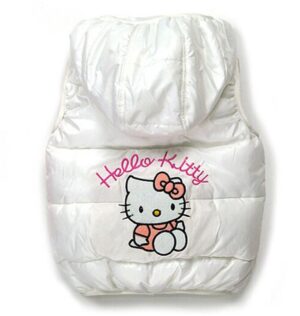 Veste Hello Kitty sans manche blanc