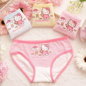 Lot de 4 culottes Hello Kitty ligne