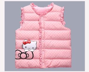 Veste Hello Kitty à pois rose