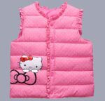 Veste Hello Kitty à pois rose bonbon