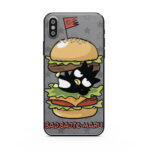 Coque Badtz-Maru noir hamburger