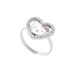 Bague Hello Kitty cœur